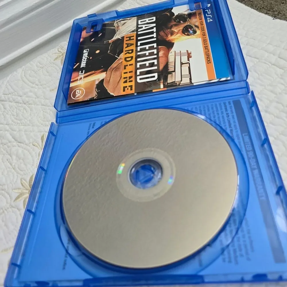 Battlefield Hardline | PS4 Sony PlayStation 2025 Clean Disk